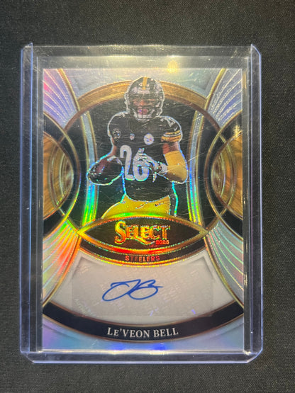 2025 Panini Select - Signatures Le'Veon Bell #SP-LBL Silver Prizm