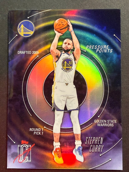 2025-26 Topps Signature Class - Pressure Points Stephen Curry #PP-2