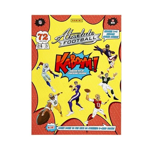 Panini 2024 Absolute Football KABOOM Countdown Calendar