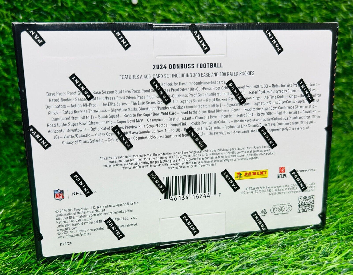 2024 Panini Donruss NFL Football Mega Box Sealed - Hot Rookie QB's - Optic Preview - Downtowns!