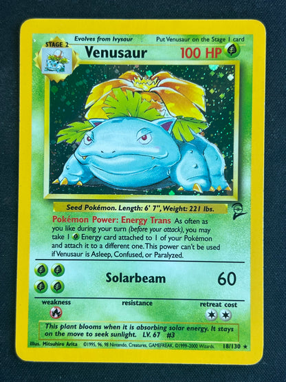 Venusaur - Base Set 2 (BS2) MP Pokemon