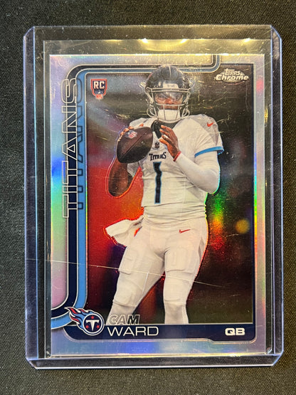 2025 Topps Chrome - Rookies Cam Ward #314 Refractor (RC)