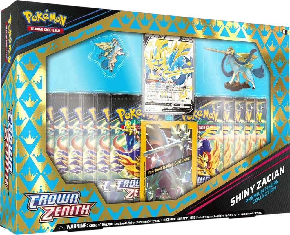 Crown Zenith Premium Figure Collection [Shiny Zacian] - SWSH: Crown Zenith (CRZ) Pokemon