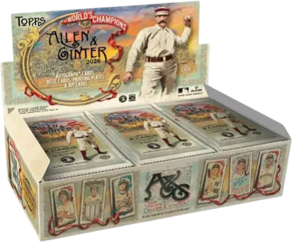 2026 Topps Allen & Ginter Baseball Hobby Box *Presale* Available 10/7