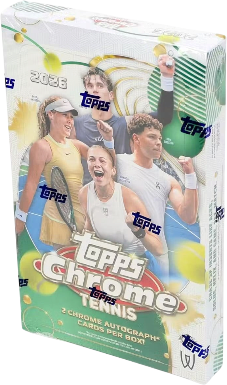 2026 Topps Chrome Tennis Hobby Box
