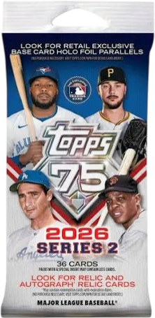2026 Topps MLB Baseball Series 2 Fat Pack