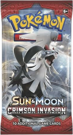 Crimson Invasion Booster Pack - SM - Crimson Invasion (SM04) Pokemon