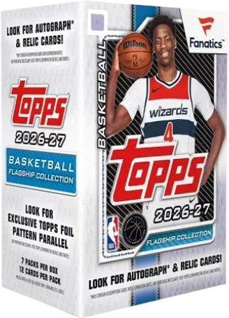 2026/27 Topps Flagship Basketball Factory Sealed Fanatics Exclusive Value Box (Presale)