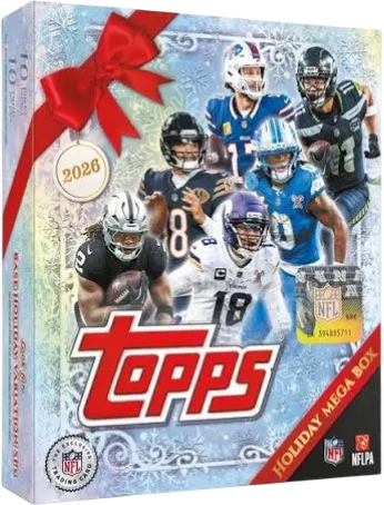 2026 Topps Holiday NFL Football Mega Box