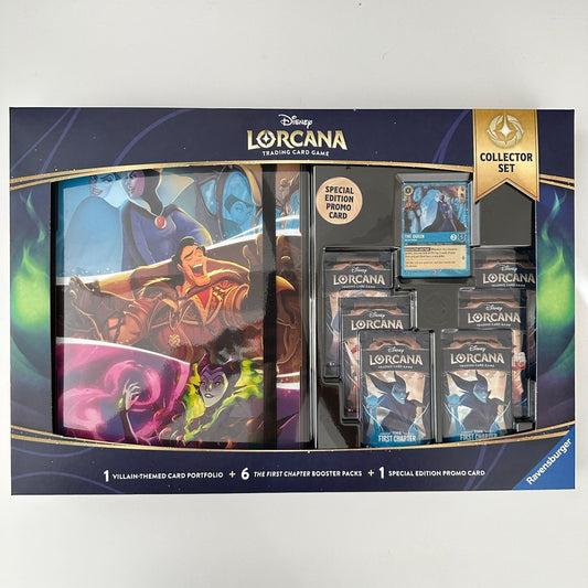 Disney Lorcana First Chapter Collector Set Factory Sealed