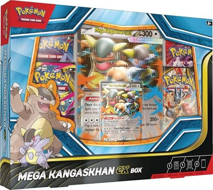Pokemon Mega Kangaskhan Ex Box - 4 Booster Packs