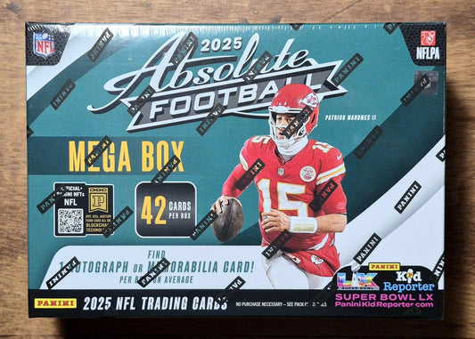 2025 Panini Absolute Football Mega Box, Target, Chase the Kaboom!