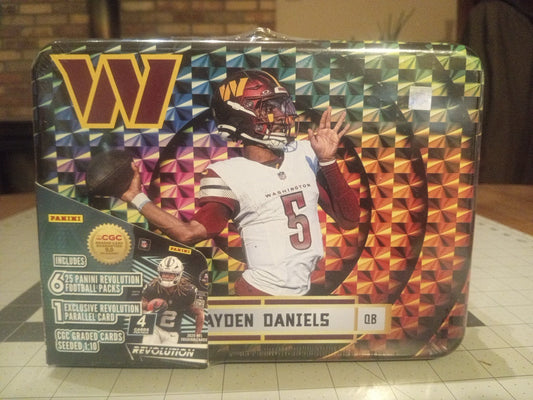 2025 Panini Jayden Daniels Revolution Lunchbox With 6 Packs