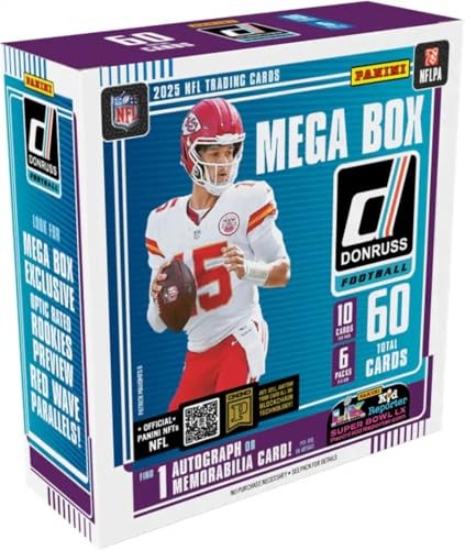 2025 Panini DONRUSS  Football Mega Box