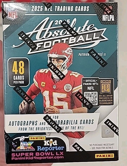 2025 Panini Absolute Football Blaster Box Kaboom! Sealed
