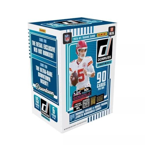 2025 NFL Panini Donruss Football Card Blaster Box
