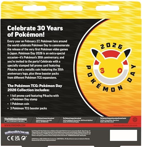 Pokémon Day 2026 Collection Box
