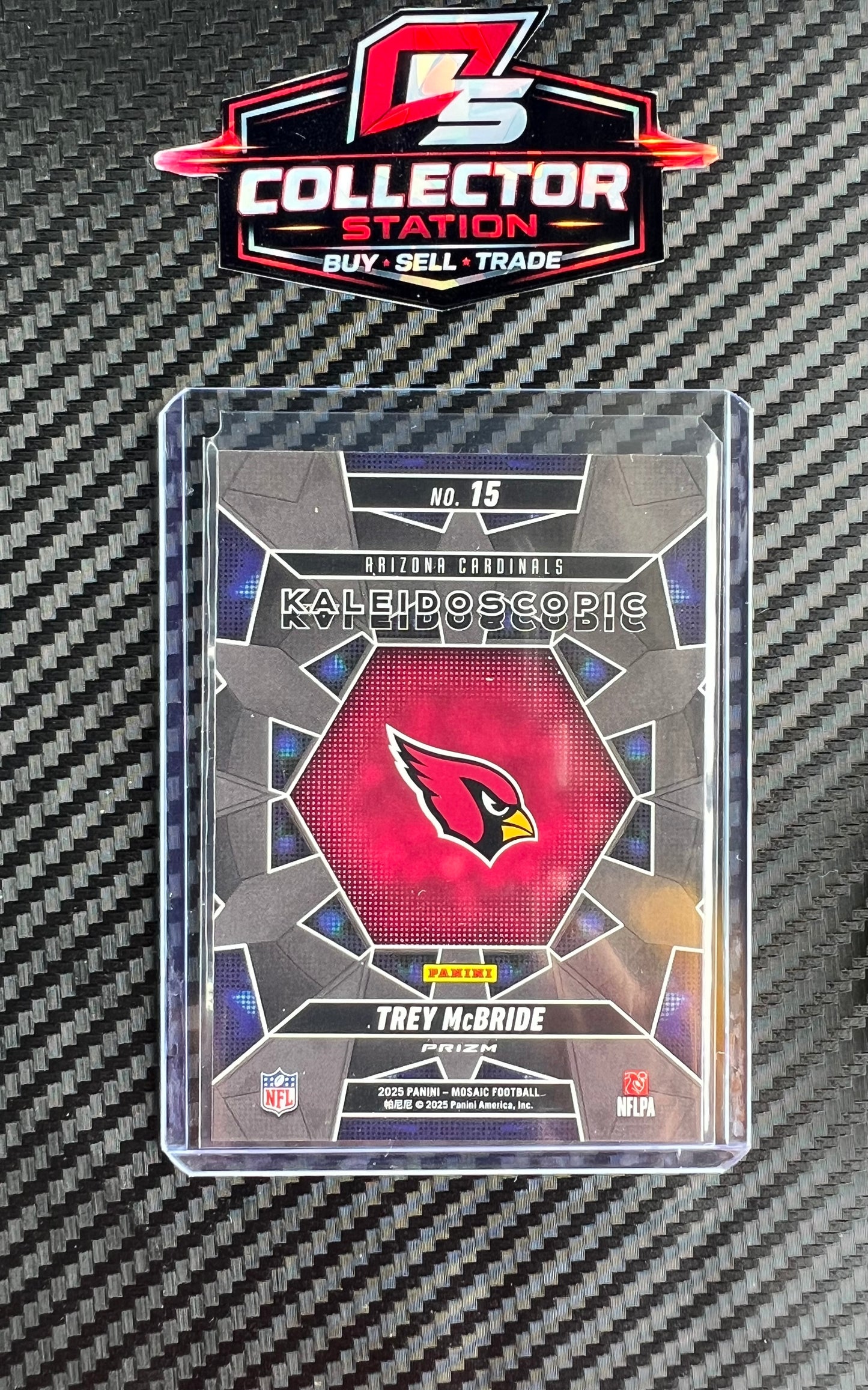 Panini 2025 Mosaic Kaleidoscopic Trey McBride #15
