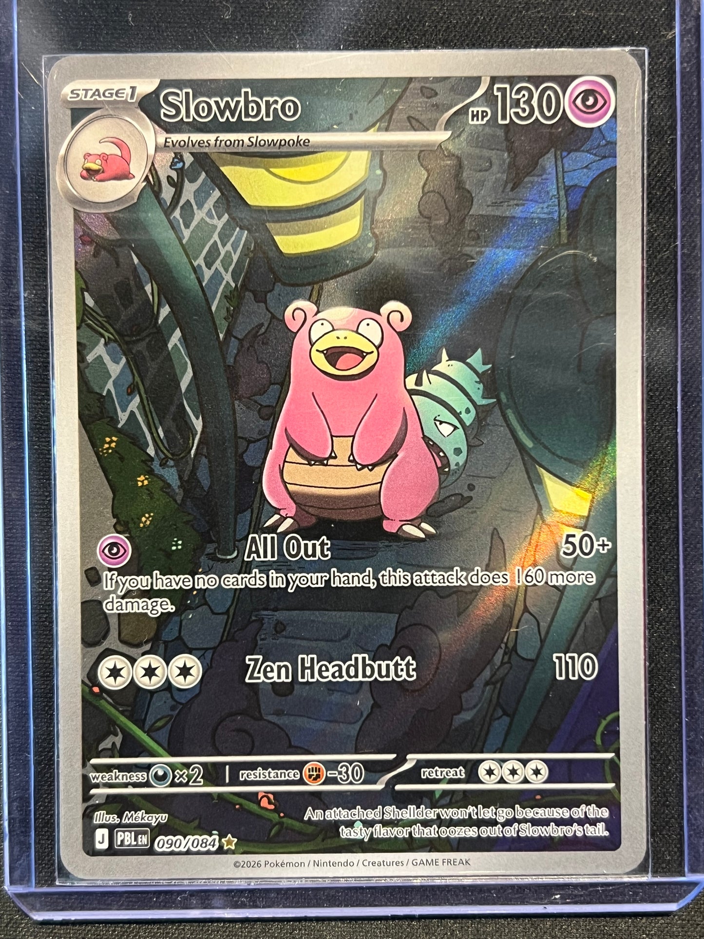 Slowbro - 090/084 - ME05: Pitch Black (PBL)