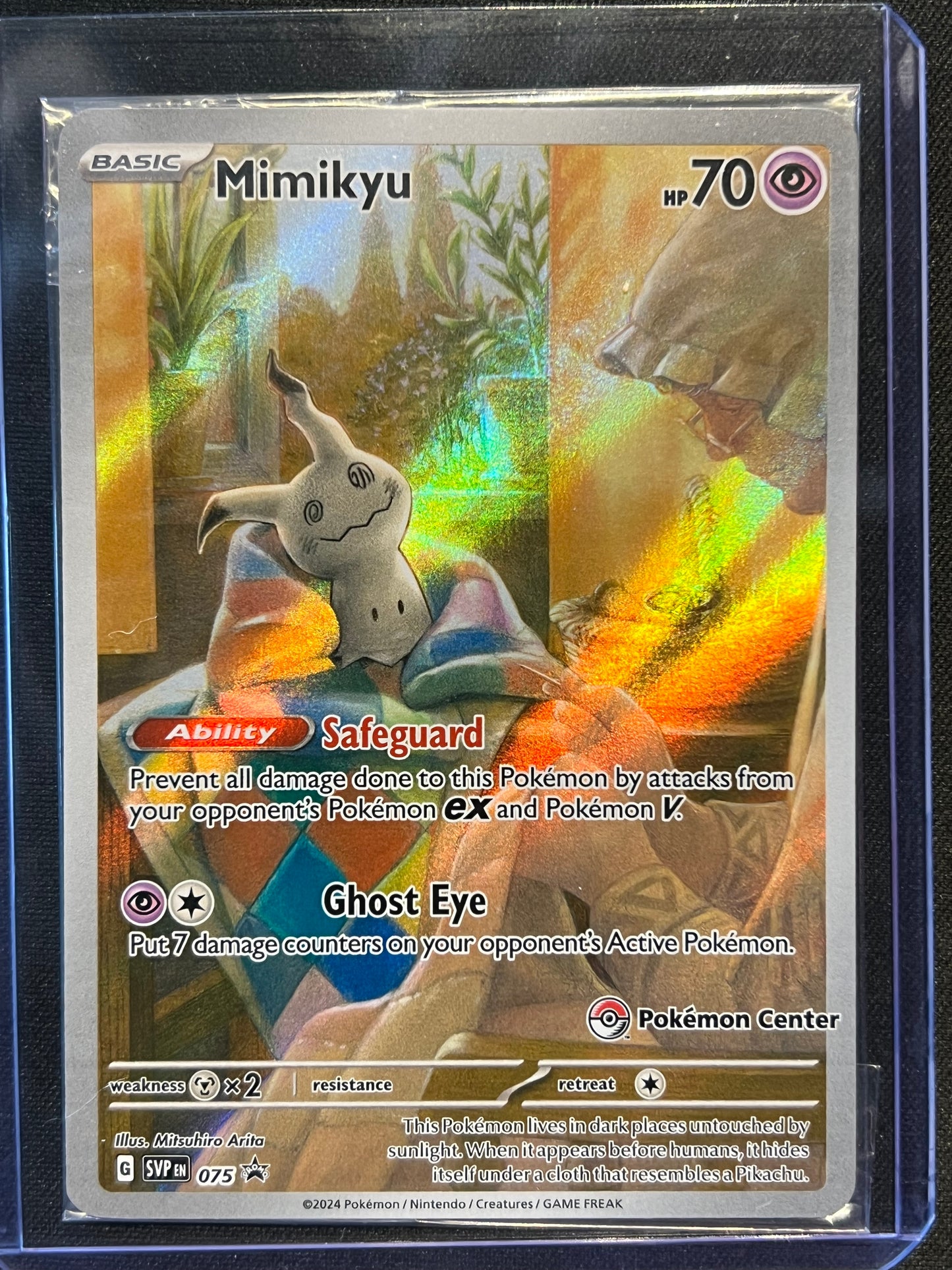 Mimikyu - 075 (Pokemon Center Exclusive) - SV: Scarlet & Violet Promo Cards (SVP)