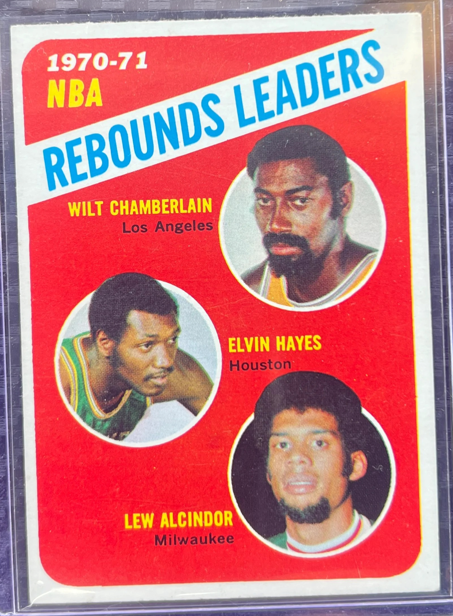1971-72 Topps - League Leaders Kareem Abdul-Jabbar, Wilt Chamberlain — normalized
