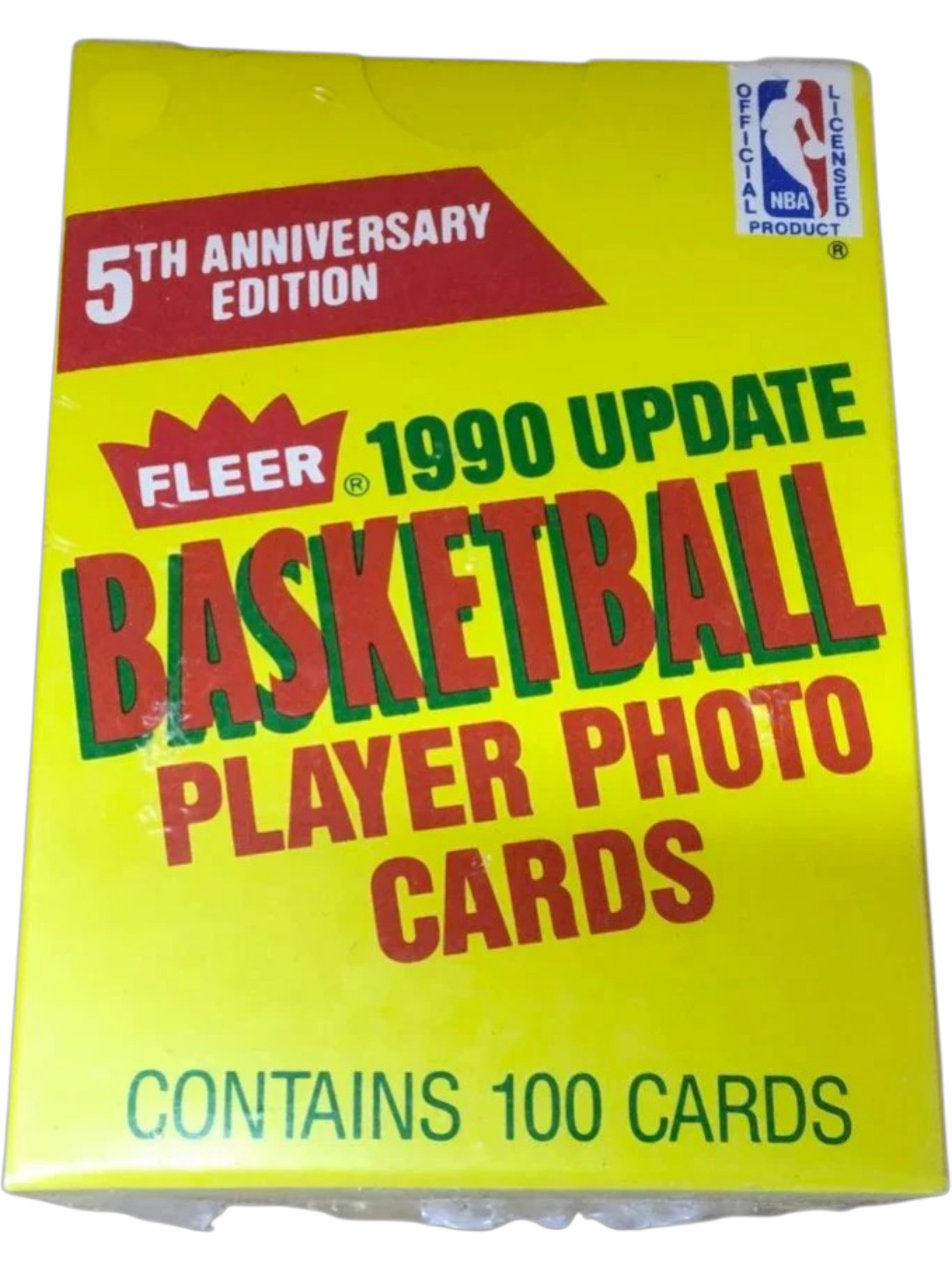 Fleer 1990 Update Basketball Box Sealed — normalized