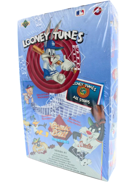 Upper Deck 1990 Loony Tunes Cartoon Series 1 Box Sealed — normalized