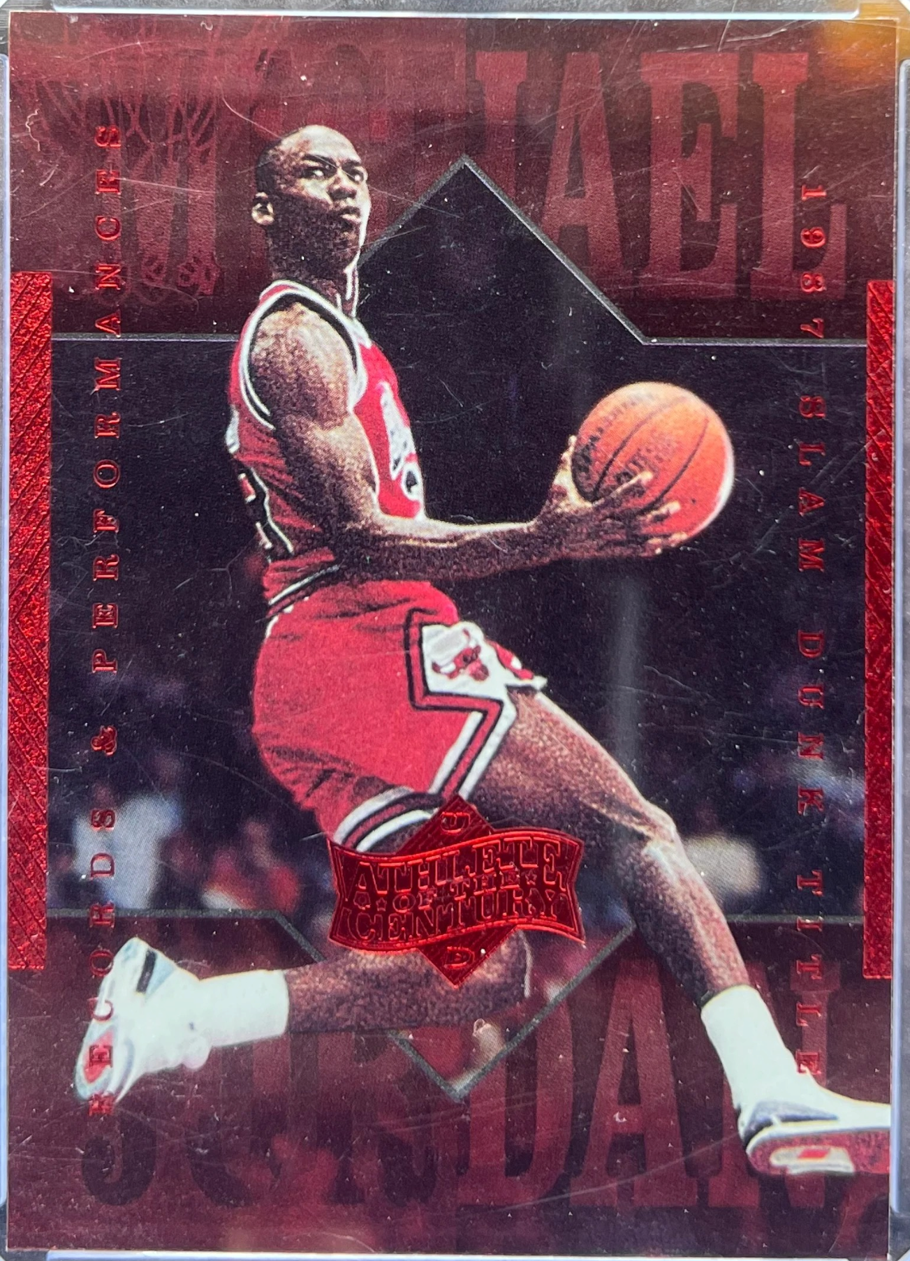 1999 Upper Deck Michael Jordan Athlete of the Century Michael Jordan #83 — normalized