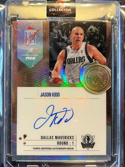 2026 Topps Signature Class Signature Blend Jason Kidd SB-JK (AU)