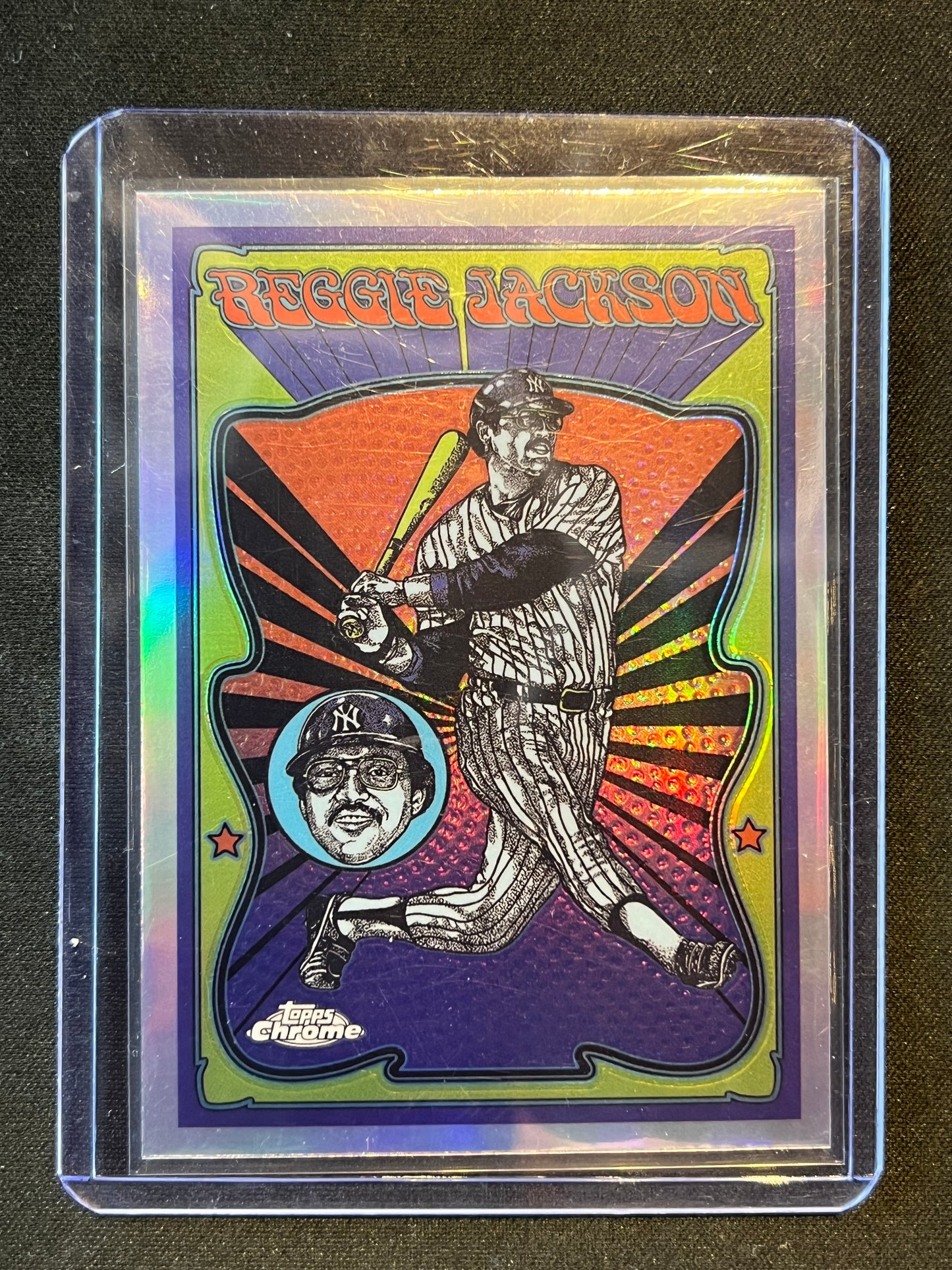 2025 Topps Chrome - Ultraviolet All-Stars Reggie Jackson #UV-14