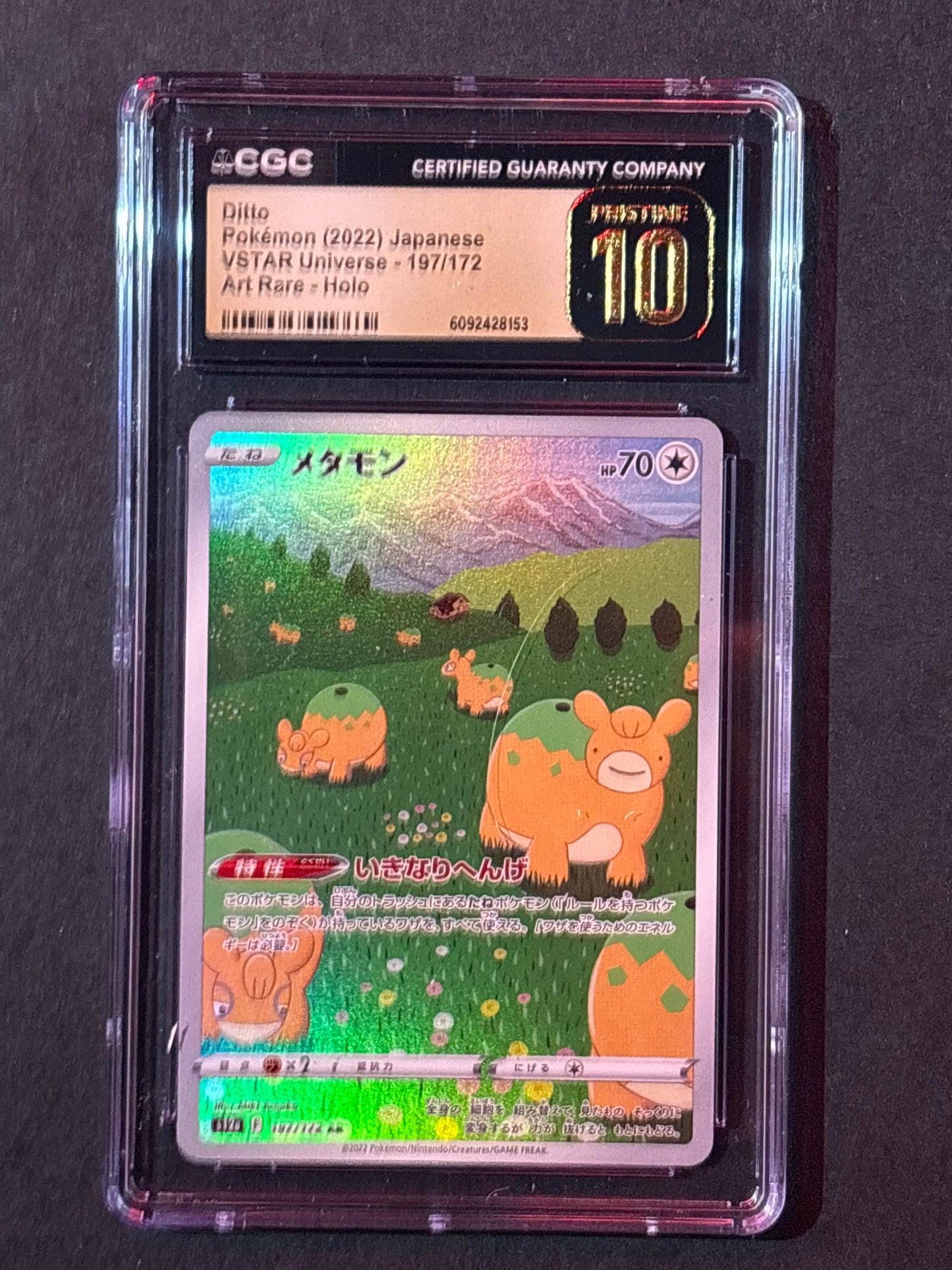 Ditto - 197/172 - S12a: VSTAR Universe (S12a) CGC Pristine 10