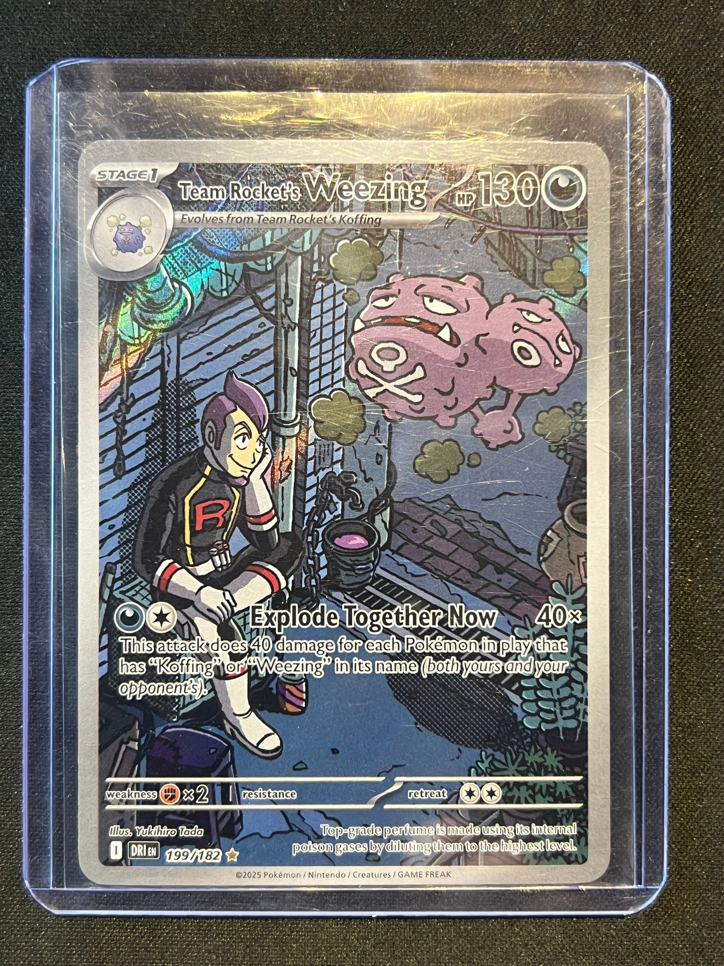 Team Rocket's Weezing - 199/182 - SV10: Destined Rivals (DRI)