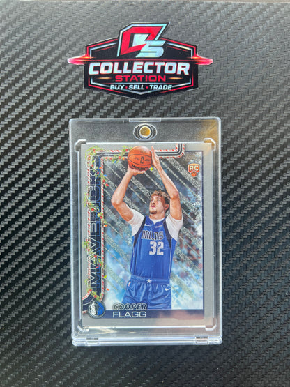 2025-26 Topps Holiday Cooper Flagg #H161 RC Rookie Silver Glitter Holiday