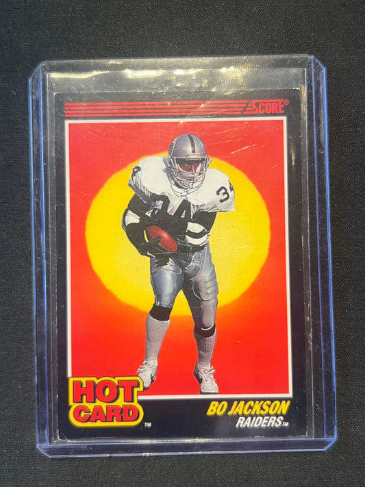 1990 Score - Hot Card Bo Jackson #2