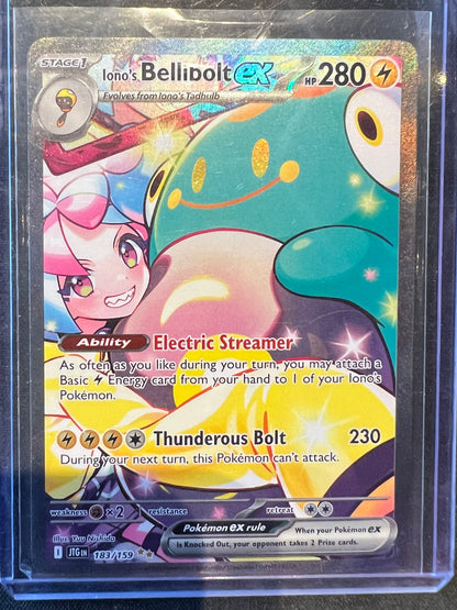 Iono's Bellibolt ex - 183/159 - SV09: Journey Together (JTG)