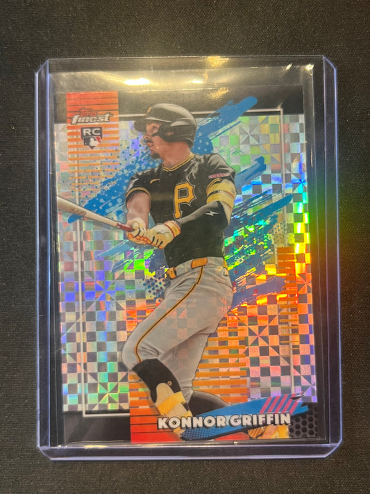 2026 Topps Finest Konnor Griffin Rookie Uncommon X-Fractor Pittsburgh Pirates
