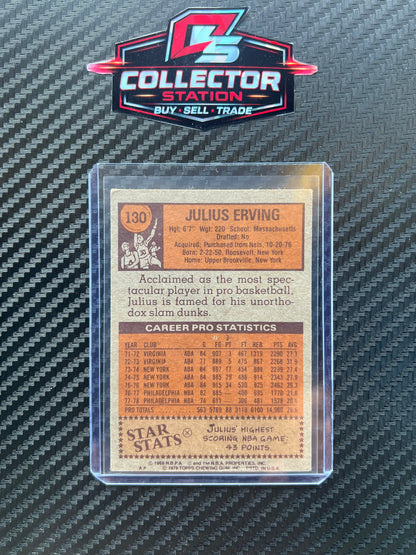 1978-79 Topps #130 Julius Erving