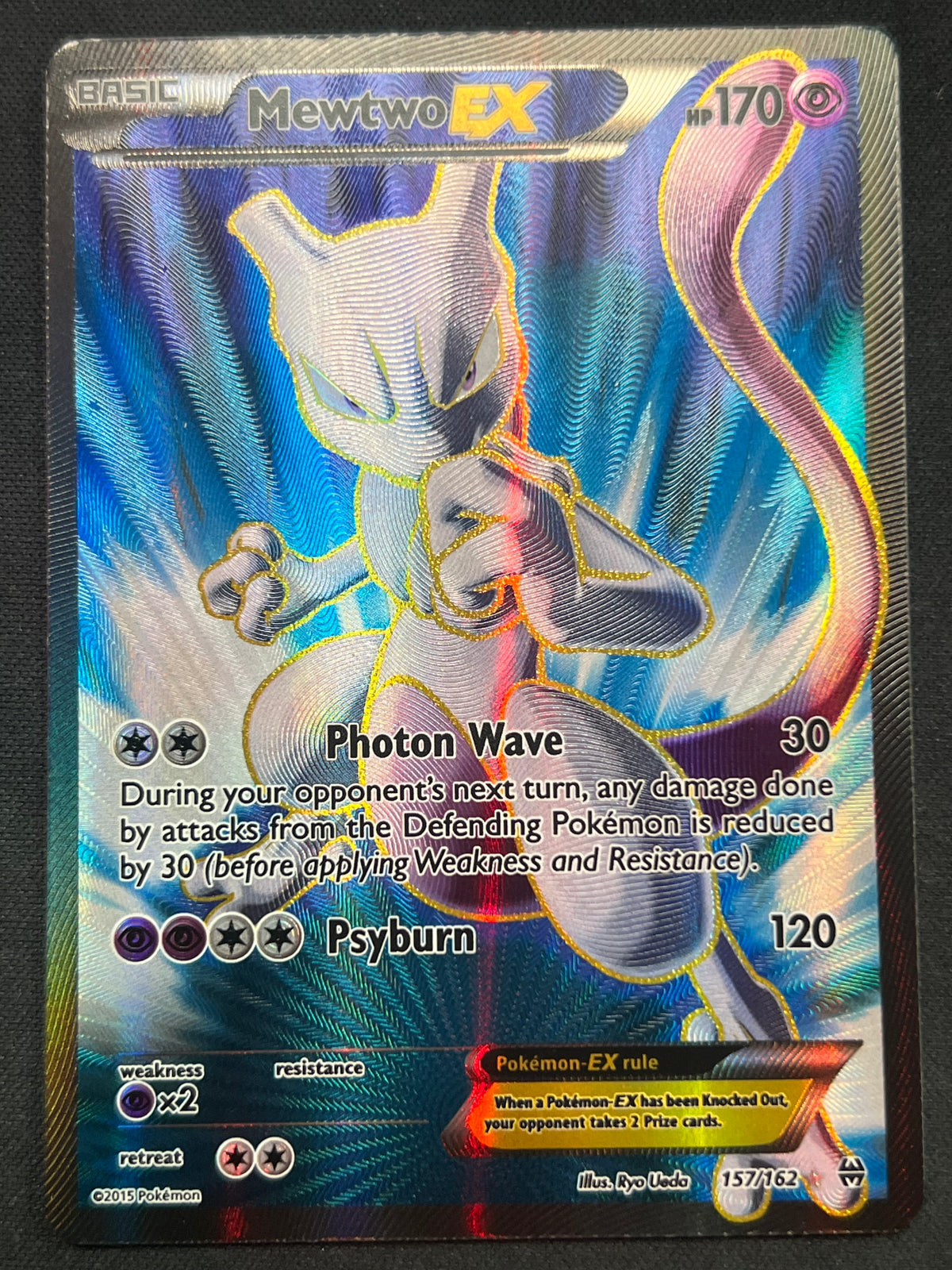 Mewtwo EX (157 Full Art) - XY - BREAKthrough (BKT) MP/HP Pokemon