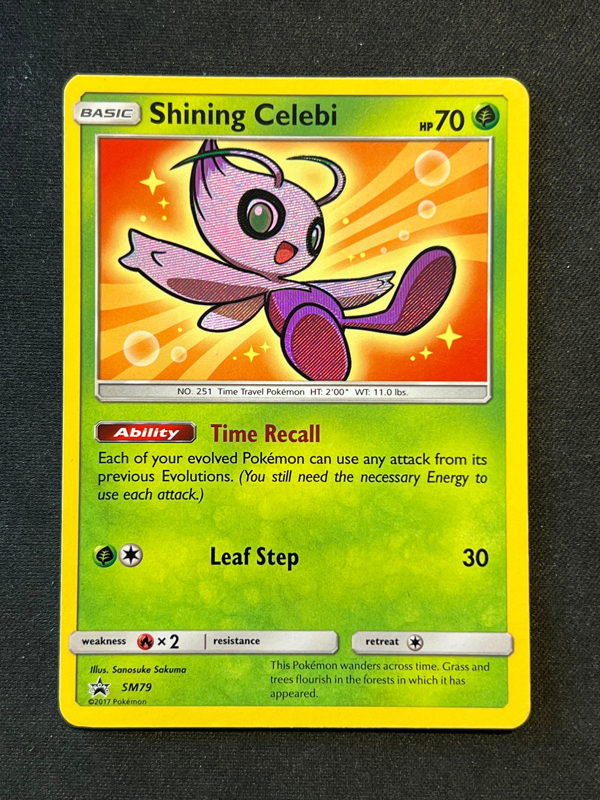Shining Celebi - SM79 - SM Promos (SMP) LP Pokemon