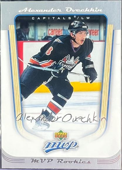 2005-06 Upper Deck MVP Alexander Ovechkin MVP Rookie #394 — normalized