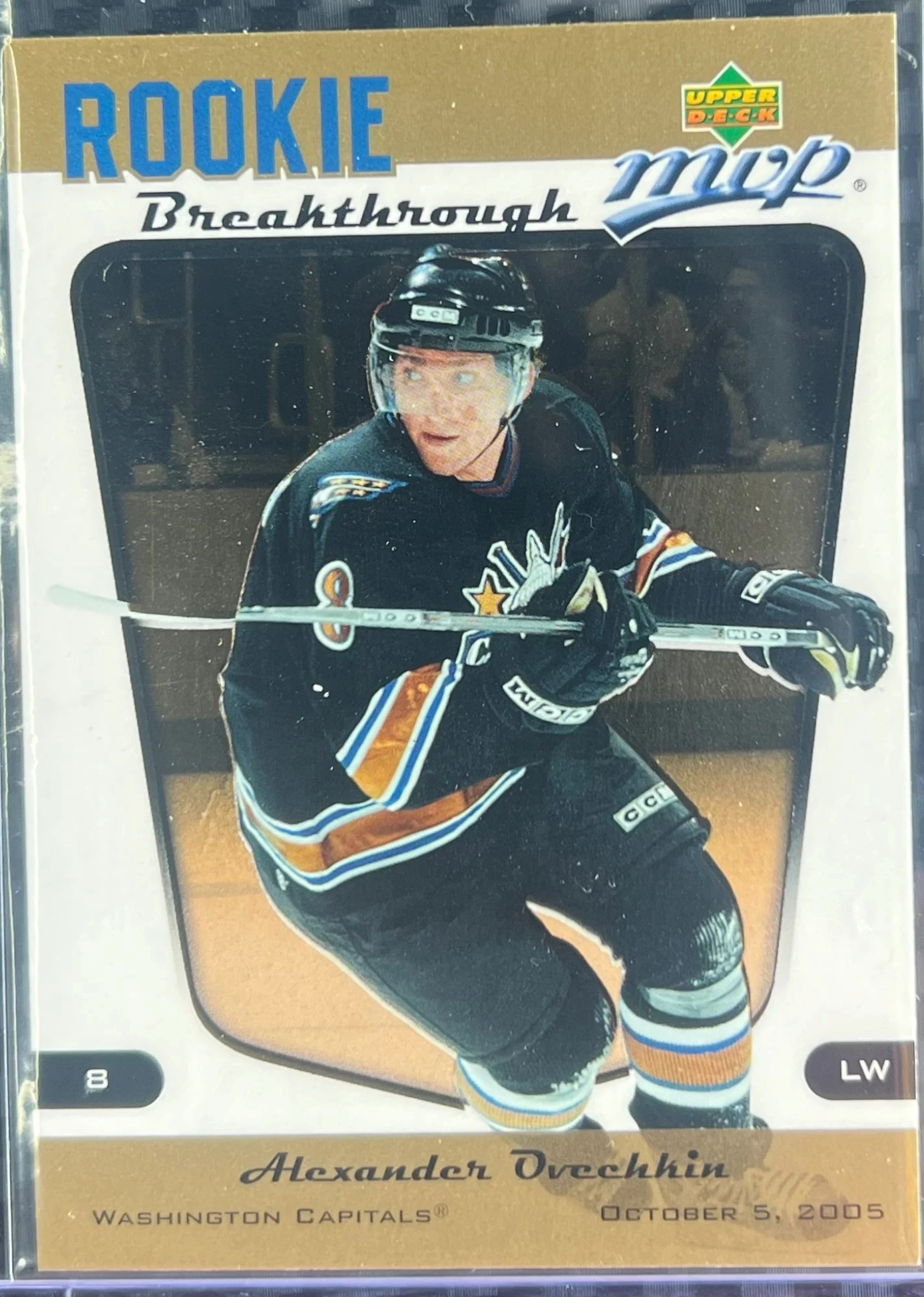 2005-06 Upper Deck MVP - Rookie Breakthrough Alex Ovechkin #RB2 (RC) — normalized