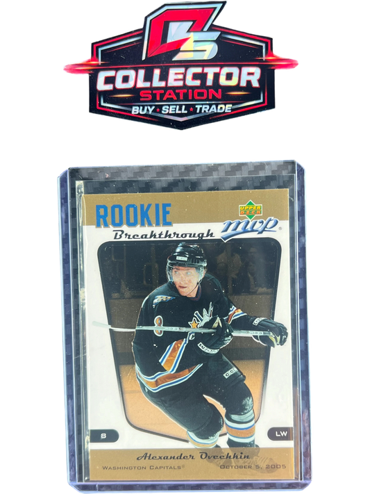 2005-06 Upper Deck MVP - Rookie Breakthrough Alex Ovechkin #RB2 (RC) — normalized