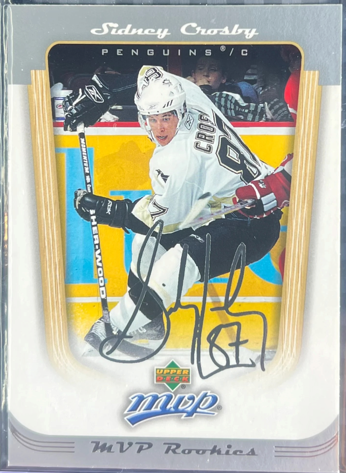 2005-06 Upper Deck MVP Sidney Crosby #393 (RC) — normalized