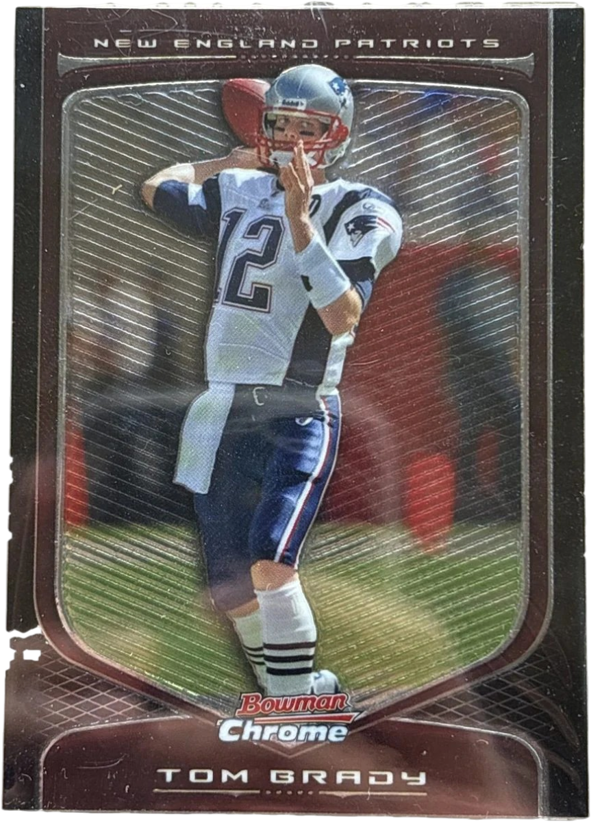 Bowman 2009 Chrome Tom Brady #10 — normalized