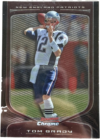 Bowman 2009 Chrome Tom Brady #10 — normalized