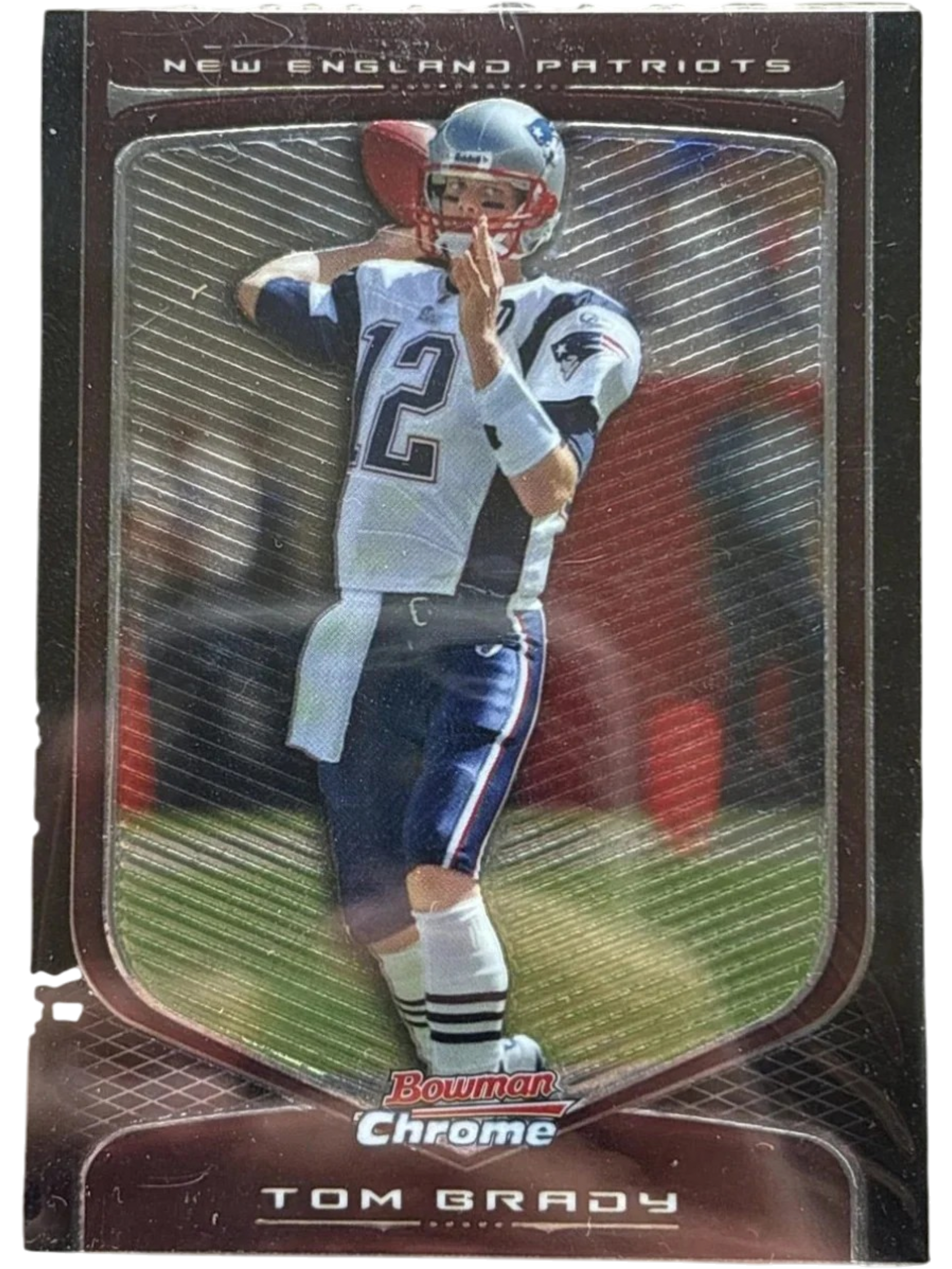 Bowman 2009 Chrome Tom Brady #10 — normalized