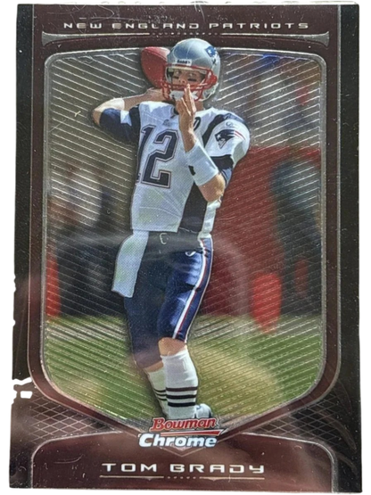 Bowman 2009 Chrome Tom Brady #10 — normalized