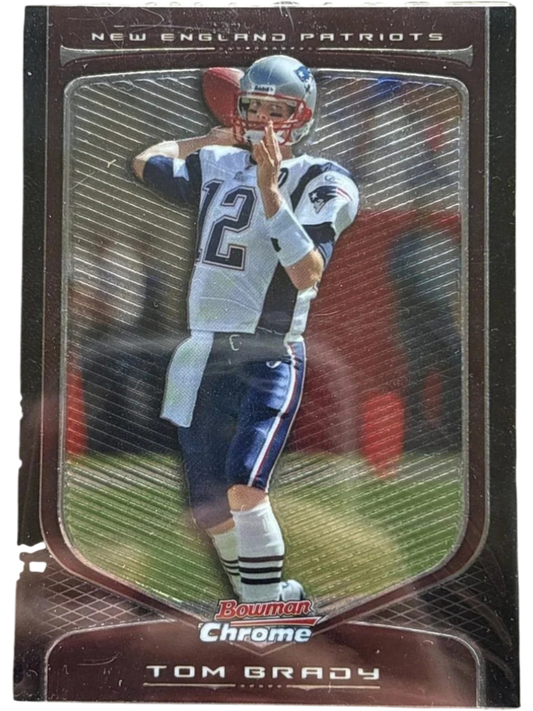 Bowman 2009 Chrome Tom Brady #10 — normalized