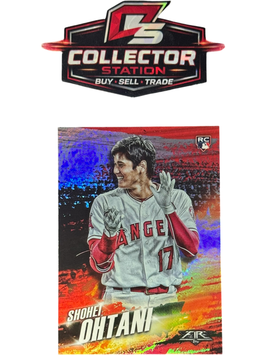2018 Topps Fire - Hot Starts Shohei Ohtani #HS-1 (RC) — normalized