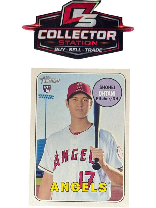 2018 Topps Heritage High Number - Shohei Ohtani #600 (RC) — normalized